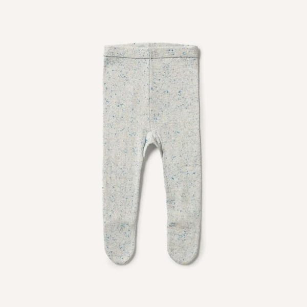 Knitted Legging With Feet
